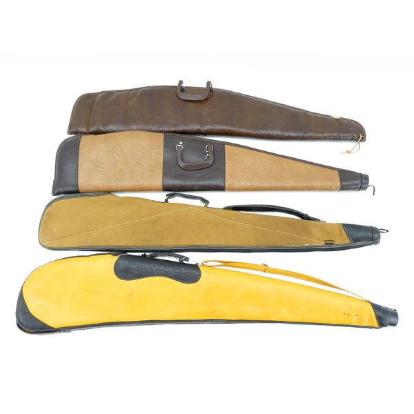 ASSORTED SOFT PADDED RIFLE CASES LOT