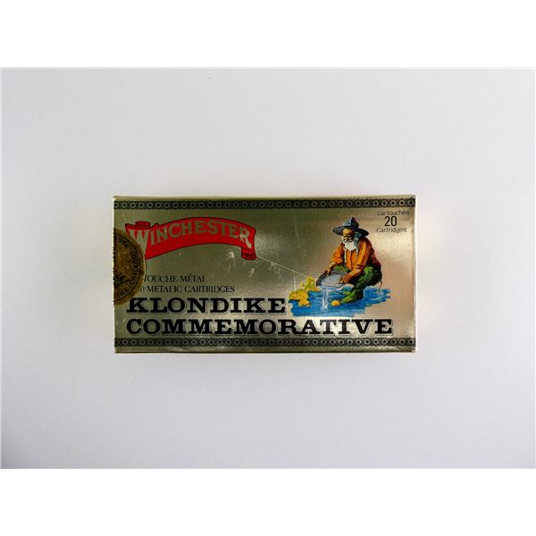 COLLECTIBLE WINCHESTER KLONDIKE COMMEMORATIVE .30-30 WIN AMMO LOT