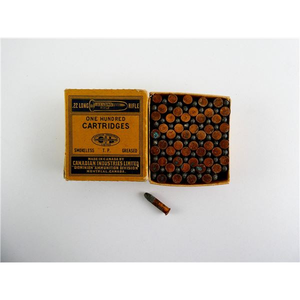 COLLECTIBLE DOMINION .22 LR AMMO LOT