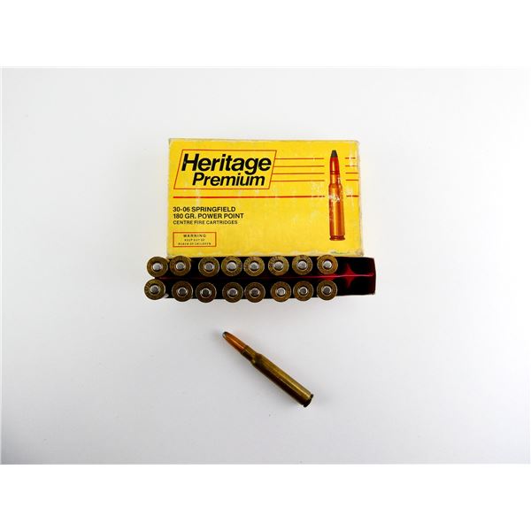 COLLECTIBLE HERITAGE PREMIUM .30-06 SPRG AMMO LOT