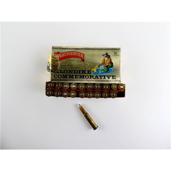 COLLECTIBLE WINCHESTER KLONDIKE COMMEMORATIVE .30-30 WIN AMMO LOT