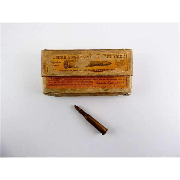 COLLECTIBLE WINCHESTER .22 HIGH POWER AMMO LOT