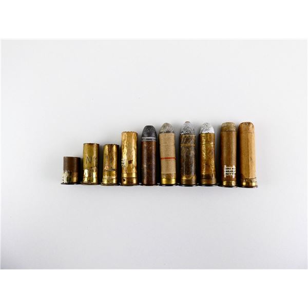 COLLECTIBLE ASSORTED .577 SNIDER AMMO LOT