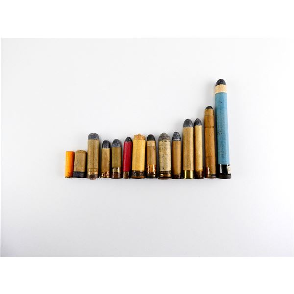 REPRODUCTION COLLECTIBLE ASSORTED VINTAGE AMMO LOT