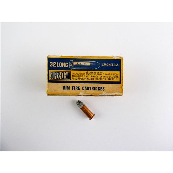 COLLECTIBLE CIL .32 LONG AMMO LOT