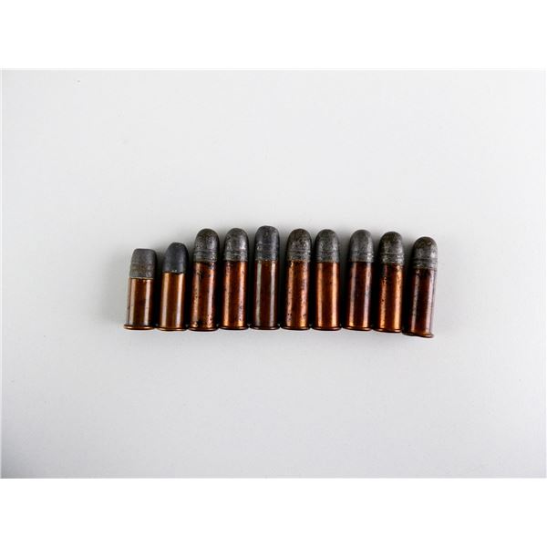 COLLECTIBLE ASSORTED .44 CALIBER SHORT AND LONG RF AMMO LOT