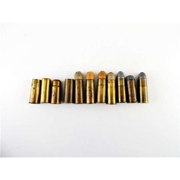 COLLECTIBLE ASSORTED .577 SNIDER AMMO AND NON-PRIMED BRASS CASES LOT
