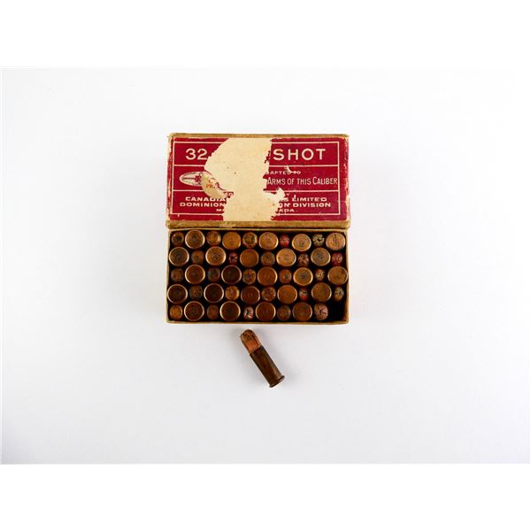 COLLECTIBLE ASSORTED .32 LONG RF SHOT AMMO LOT