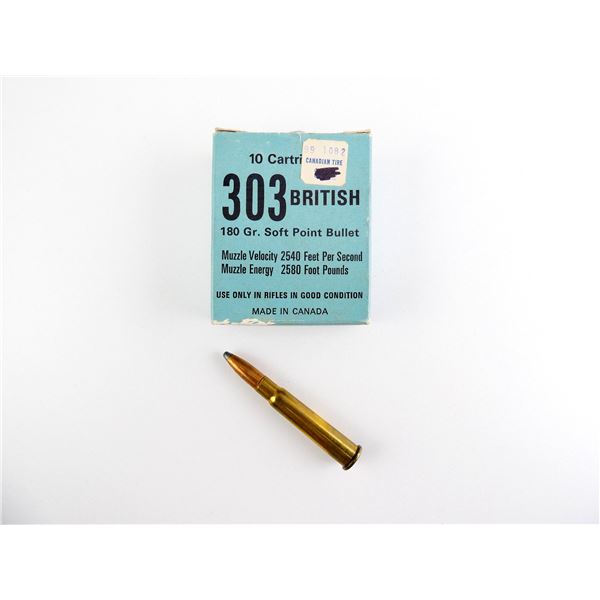 COLLECTIBLE WINCHESTER .303 BR AMMO LOT
