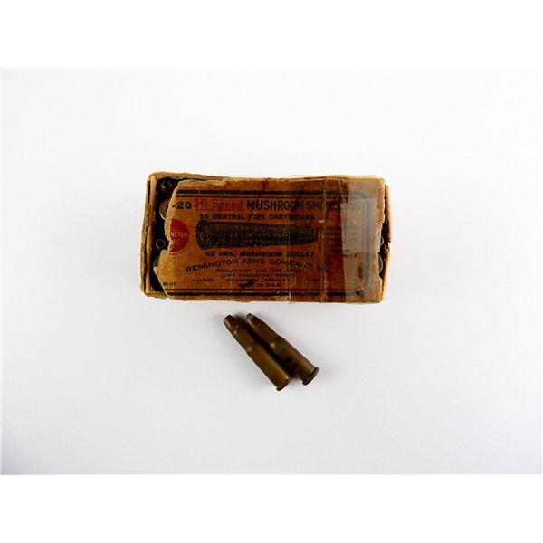 COLLECTIBLE ASSORTED .25-20 WIN AMMO LOT