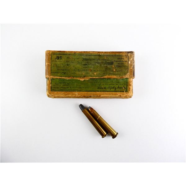 COLLECTIBLE ASSORTED WRA .32-40 CALIBER AMMO LOT