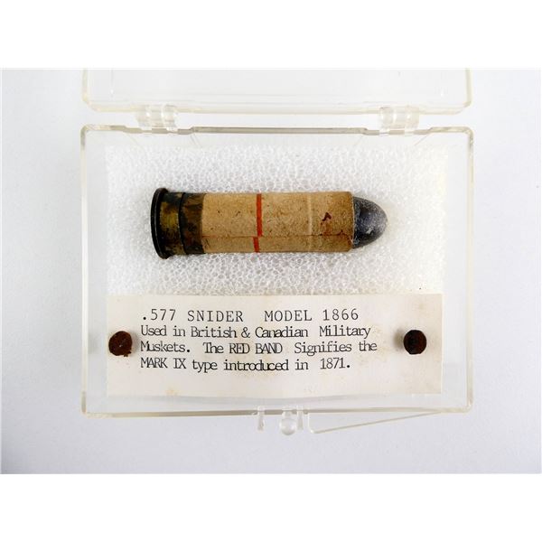 COLLECTIBLE .577 SNIDER AMMO LOT