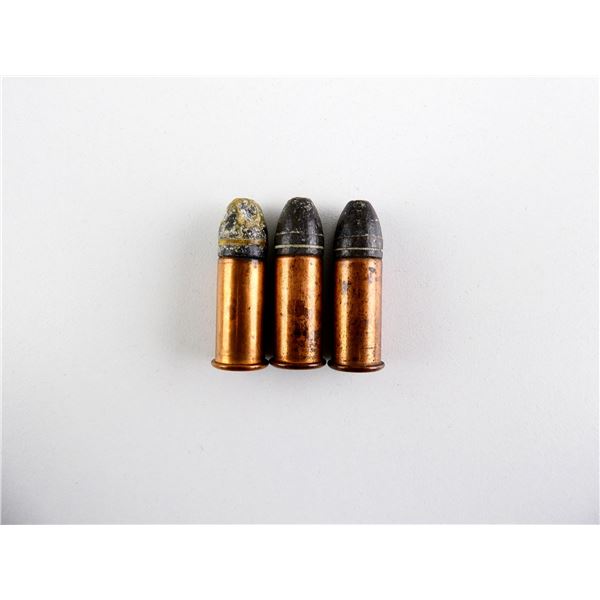 COLLECTIBLE DOMINION .44 LONG RF AMMO LOT