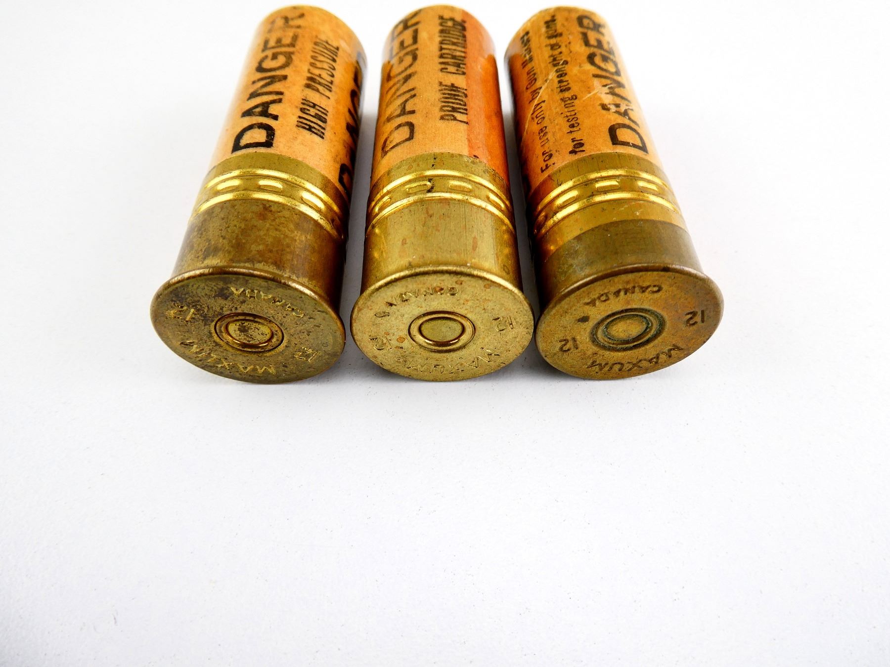Proofing Rounds Bullet COLLECTIBLE MAXUM 12 GAUGE 2 3/4