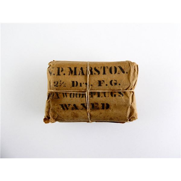 COLLECTIBLE W.P. MARSTON PAPER CARTRIDGES LOT