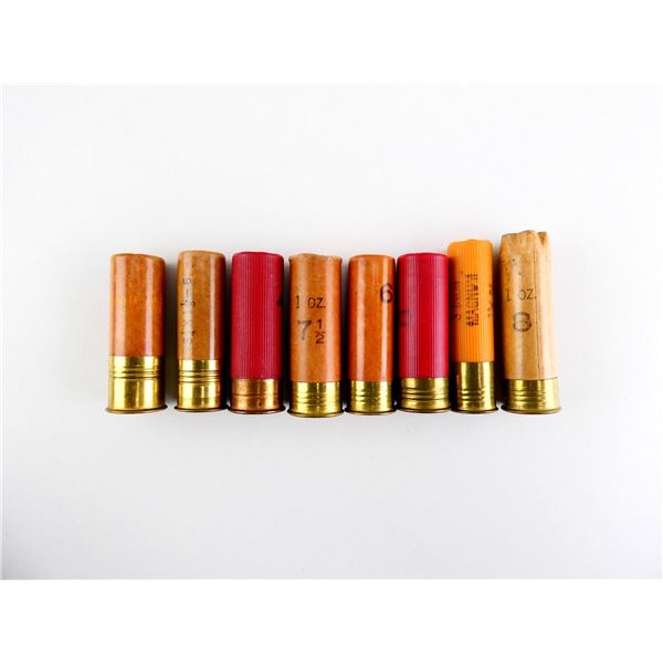 COLLECTIBLE ASSORTED CIL 20 GAUGE / 16 GAUGE 12 GAUGE 2 3/4" / 3" SHOT SHELLS AND NON-PRIMED SHOT SH