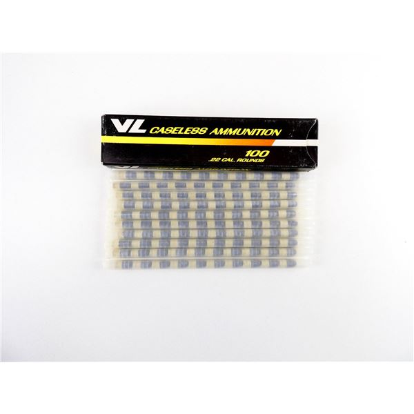 COLLECTIBLE VL DAISY .22 CALIBER CASELESS AMMO LOT