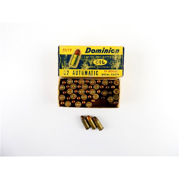 COLLECTIBLE ASSORTED .32 AUTO AMMO LOT