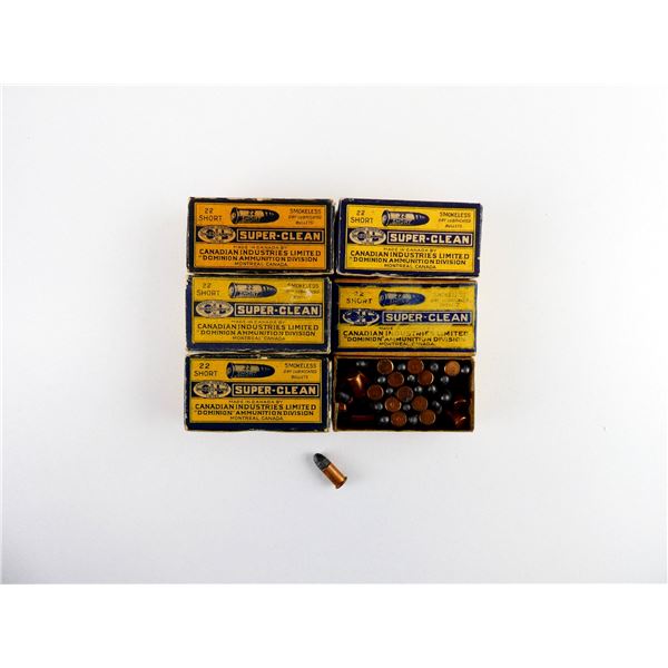 COLLECTIBLE CIL .22 SHORT AMMO LOT