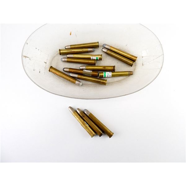 COLLECTIBLE ASSORTED .375 FLANGED NITRO EXPRESS 2 1/2" AMMO LOT