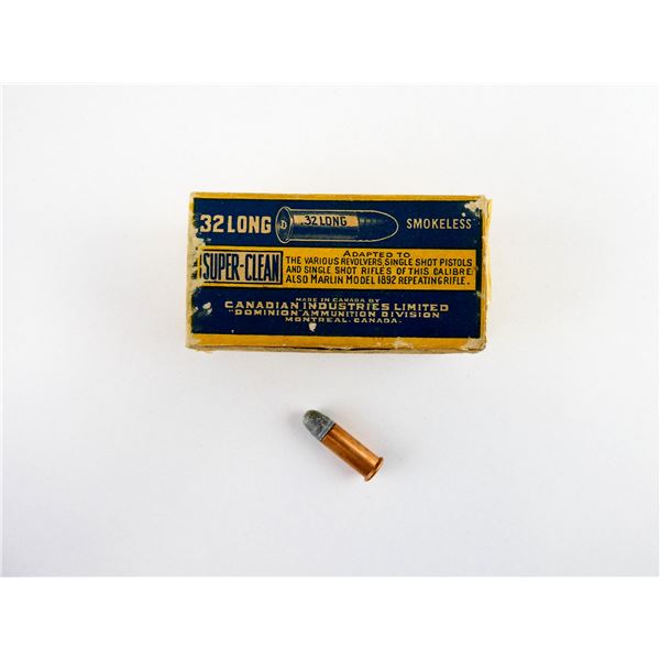 COLLECTIBLE CIL .32 LONG RF AMMO LOT