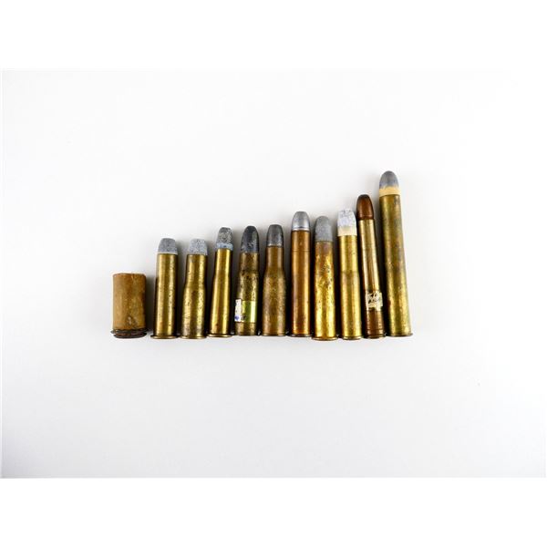 COLLECTIBLE ASSORTED AMMO AND NON-PRIMED RND LOT