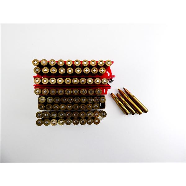 RELOADED ASSORTED .30-30 WIN AND .30-06 SPRG AMMO LOT