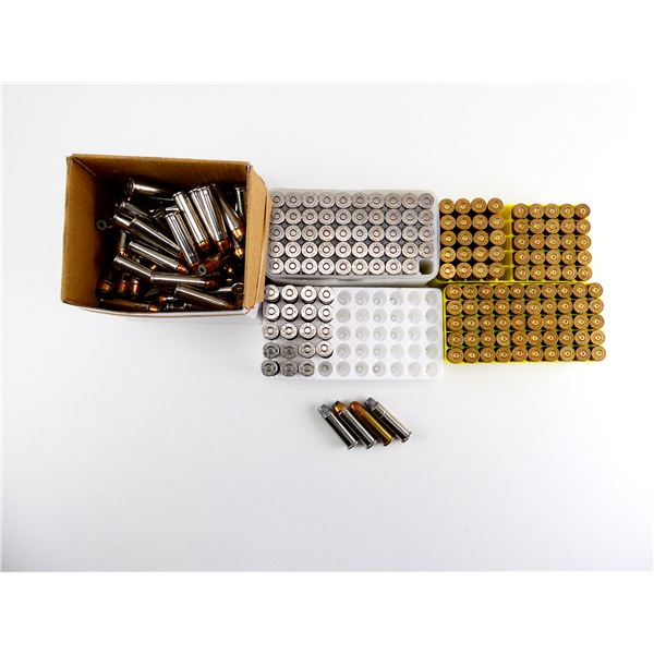 RELOADED ASSORTED .38 SPL / .357 MAGNUM AMMO AND NON-PRIMED LOT