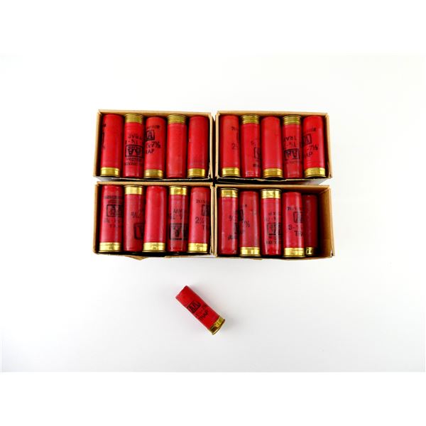 RELOADED ASSORTED 12 GAUGE 2 3/4" SHOT SHELL AMMO LOT