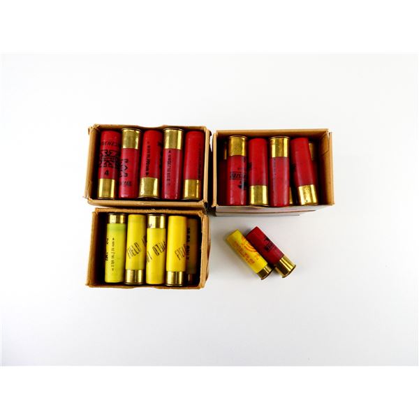 RELOADED ASSORTED 16 GAUGE 2 3/4" SHOT SHELL AMMO LOT