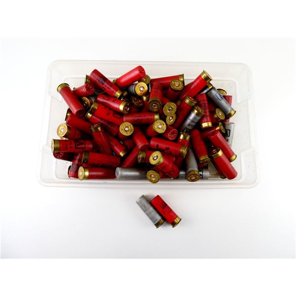 RELOADED ASSORTED 12 GAUGE 2 3/4" SHOT SHELL AMMO LOT
