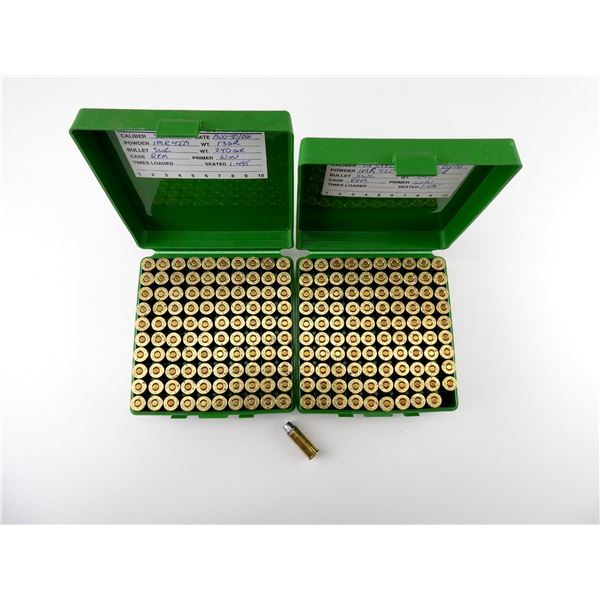 RELOADED ASSORTED .44 S&W SPL AMMO LOT