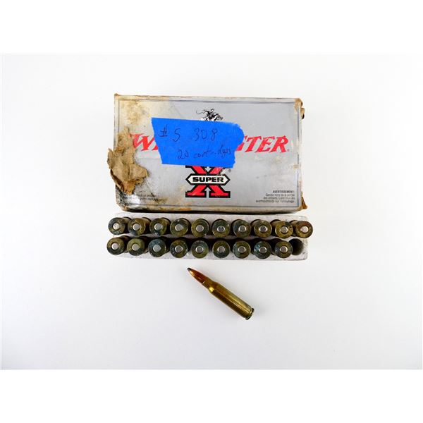 WINCHESTER .308 WIN AMMO LOT