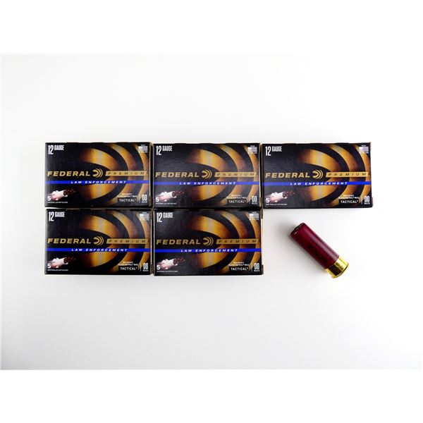 FEDERAL PREMIUM LAW ENFORCEMENT 12 GAUGE 2 3/4"SHOT SHELL AMMO LOT