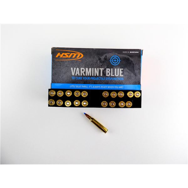 HSM VARMINT BLUE .223 REM AMMO LOT