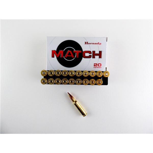 HORNADY MATCH .308 WIN AMMO LOT