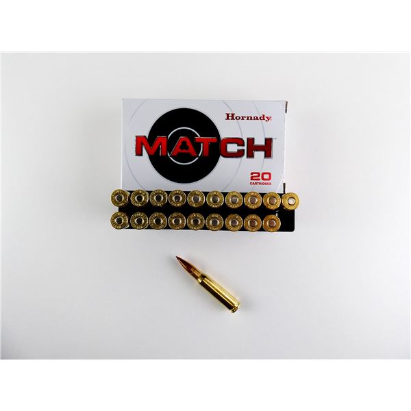 HORNADY MATCH .308 WIN AMMO LOT