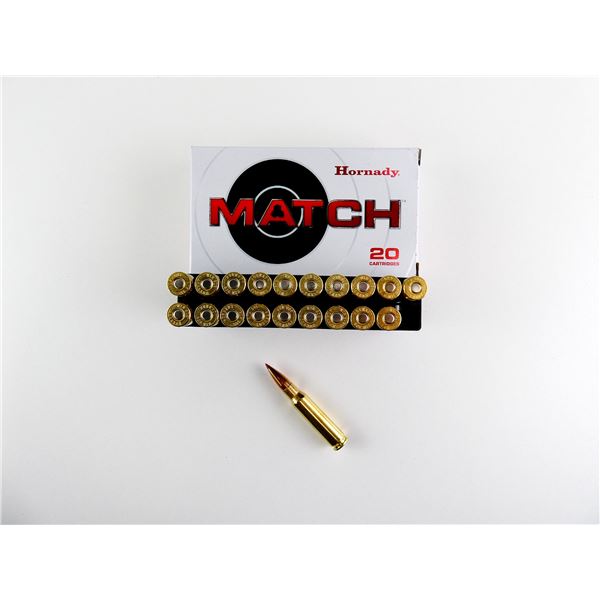HORNADY MATCH .308 WIN AMMO LOT