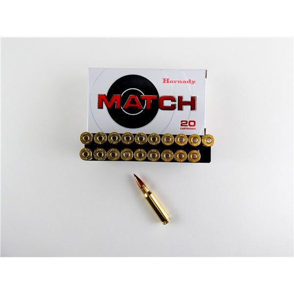 HORNADY MATCH .308 WIN AMMO LOT