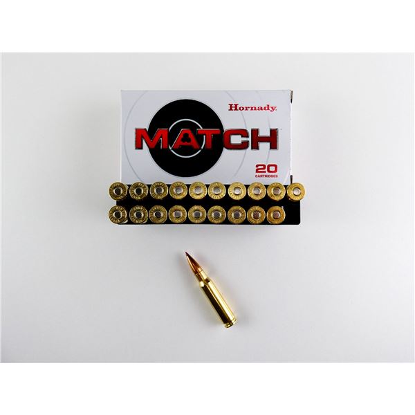 HORNADY MATCH .308 WIN AMMO LOT