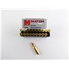 Image 2 : HORNADY MATCH .308 WIN AMMO LOT