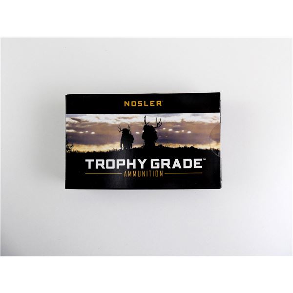 NOSLER TROPHY GRADE 7MM STW AMMO LOT