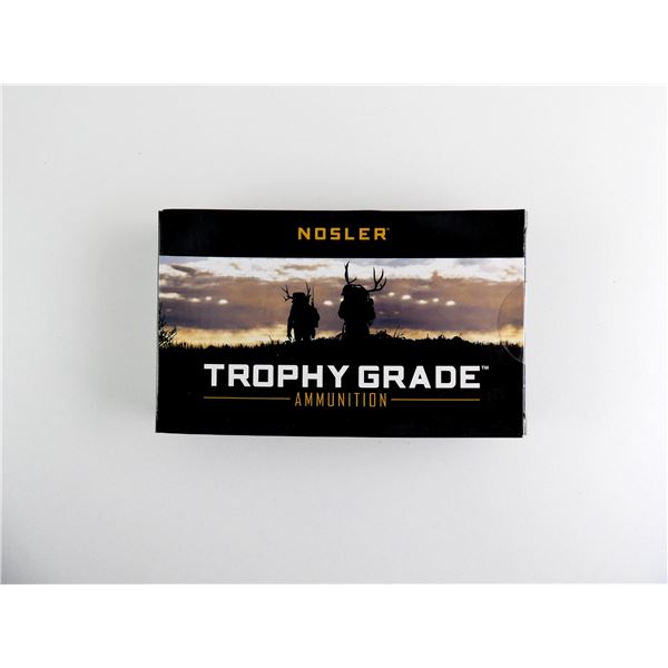 NOSLER TROPHY GRADE 7MM STW AMMO LOT