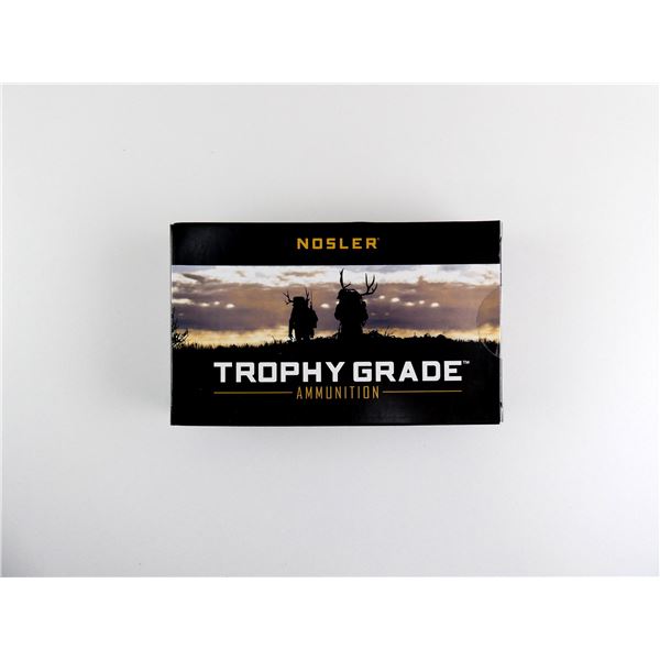 NOSLER TROPHY GRADE 7MM STW AMMO LOT