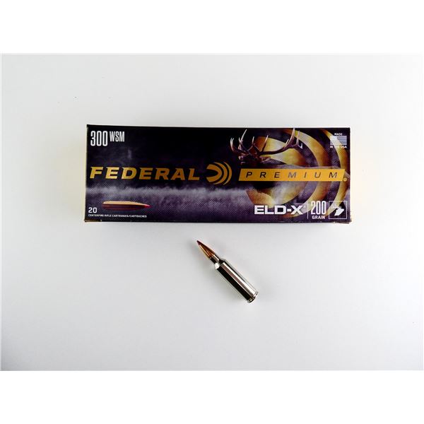 FEDERAL PREMIUM .300 WSM AMMO LOT