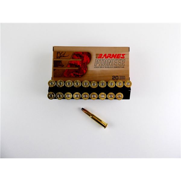 BARNES PIONEER .30-30 WIN AMMO LOT