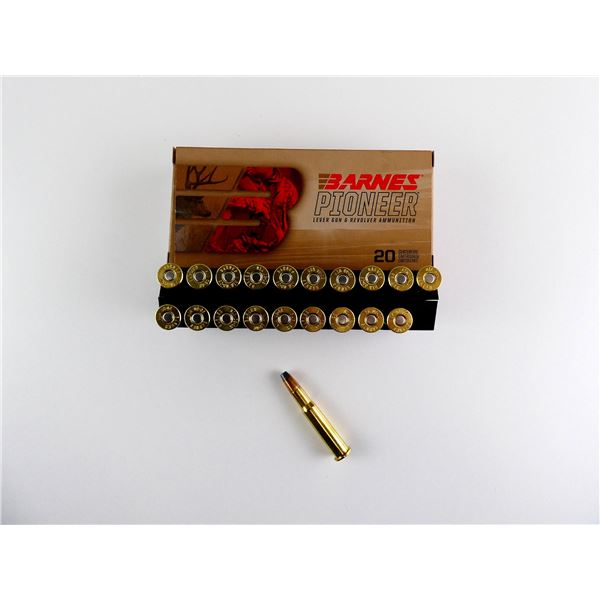 BARNES PIONEER .30-30 WIN AMMO LOT