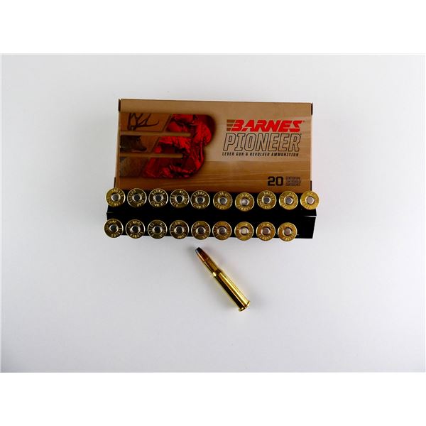 BARNES PIONEER .30-30 WIN AMMO LOT