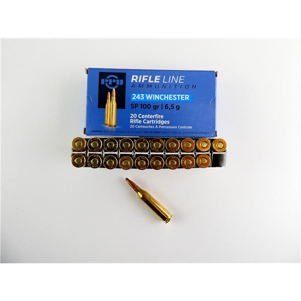 PPU .243 WIN AMMO LOT