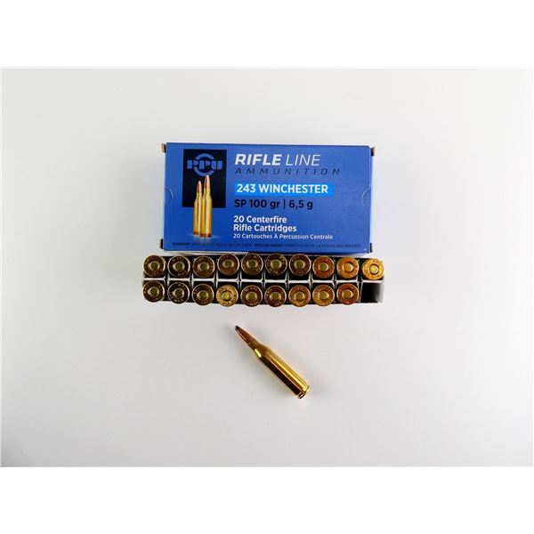 PPU .243 WIN AMMO LOT